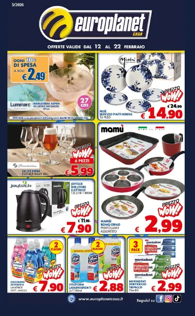 Volantini Europlanet da 12 febbraio a 22 febbraio di 2026 - Pagina del volantino