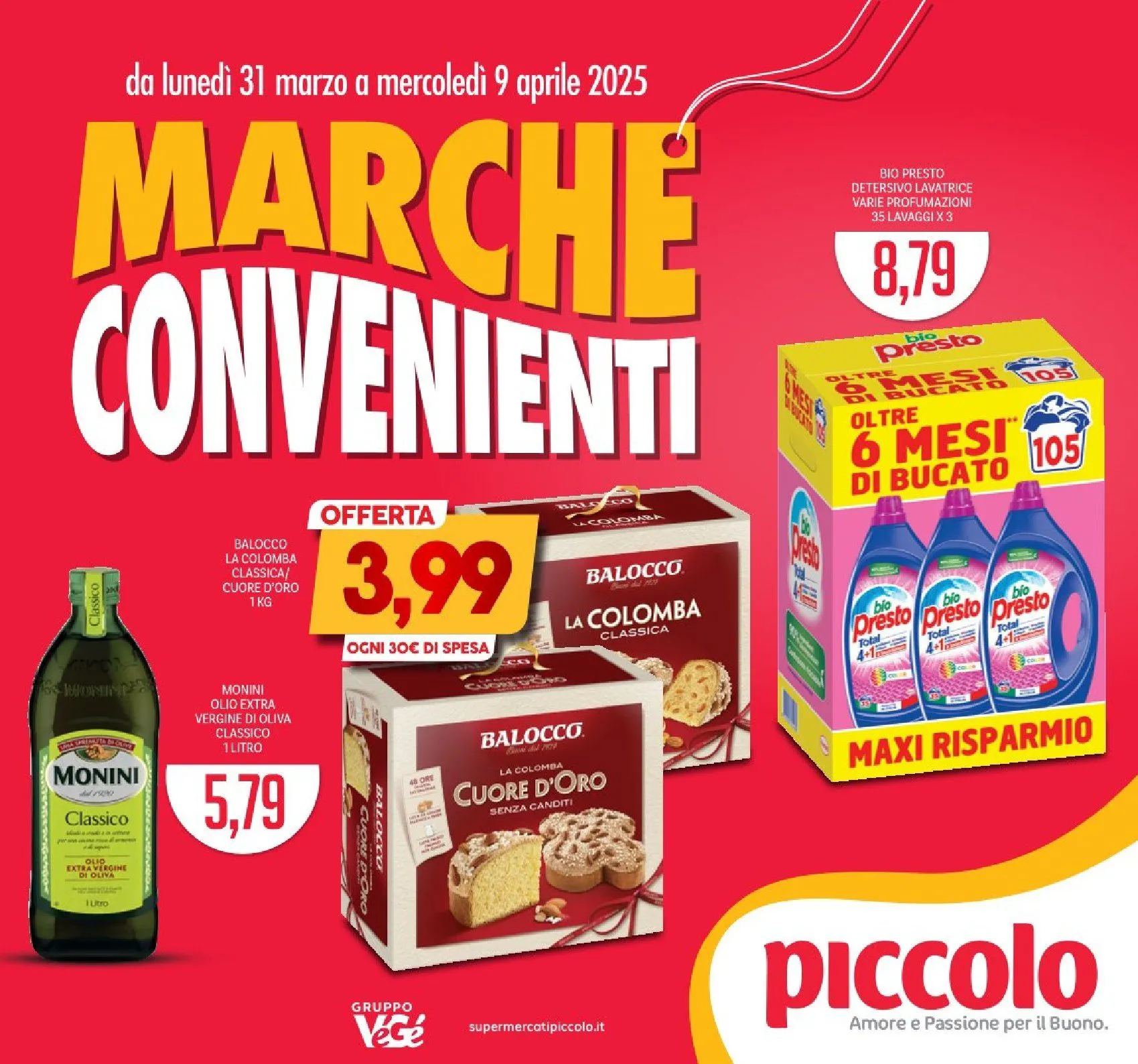 Offerta Piccolo da 31 marzo a 9 aprile di 2025 - Pagina del volantino 