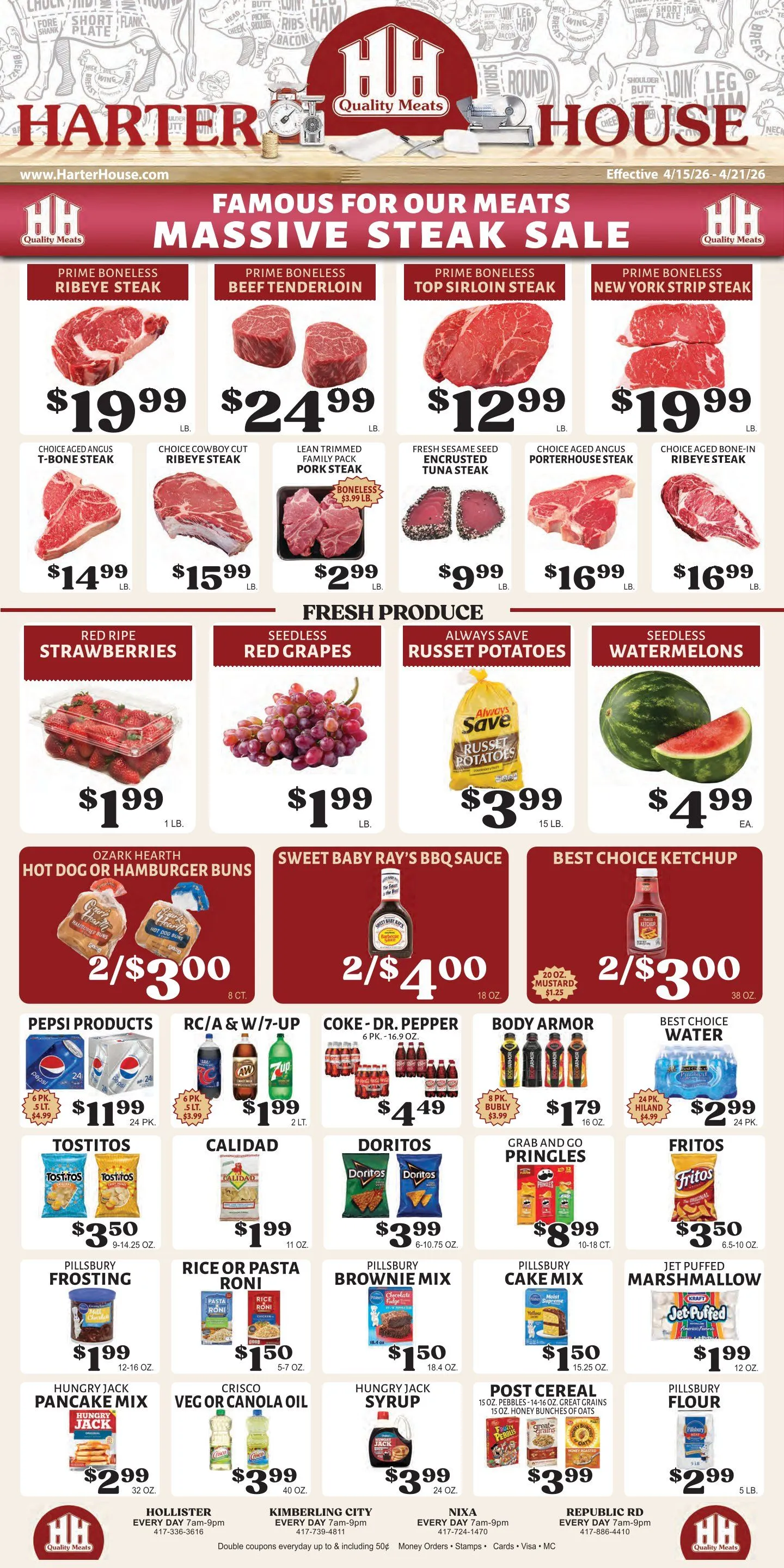 Weekly ad Harter House Sales from April 15 to April 21 2026 - Page