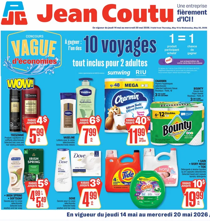 Jean Coutu Sales from May 14 to May 20 2026 - flyer page 1