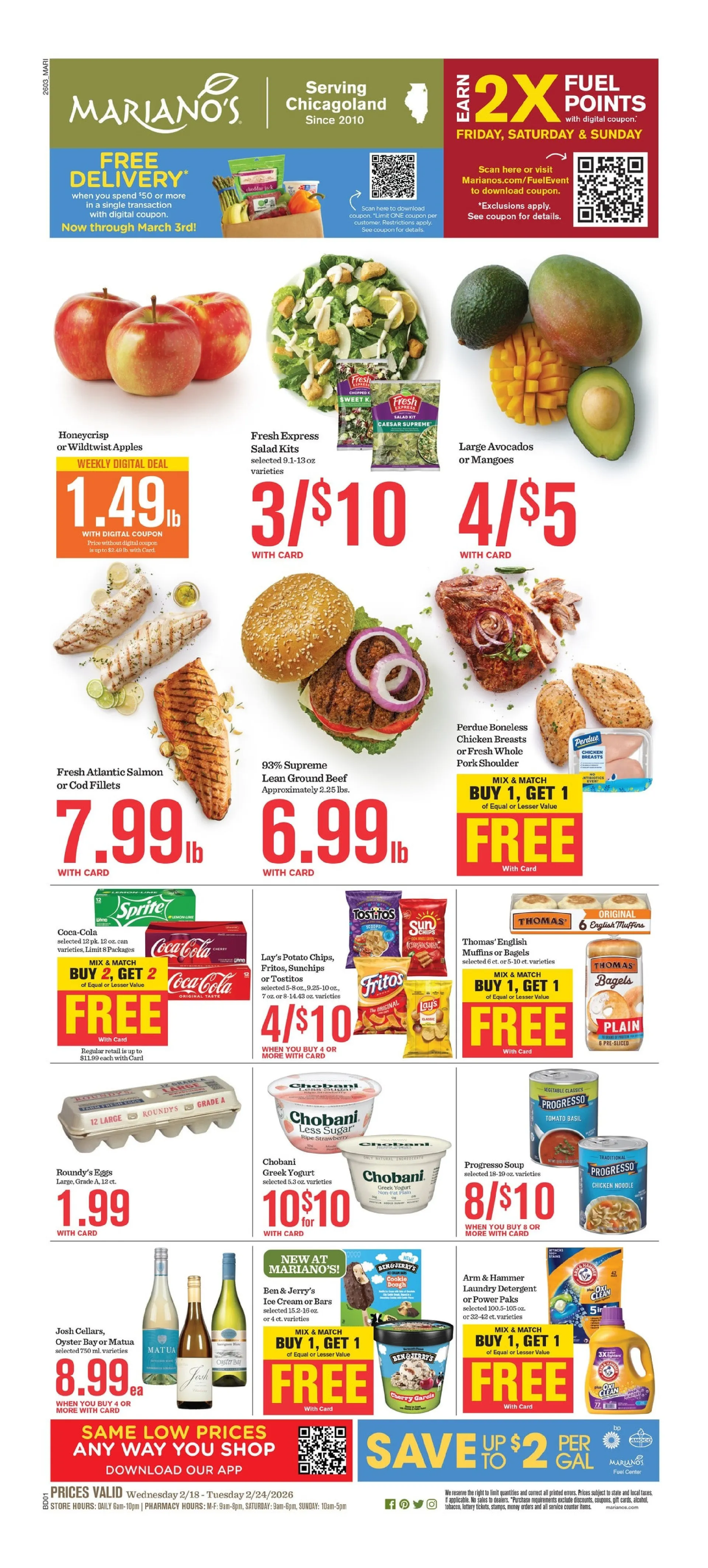 Weekly ad Mariano's Sales from February 18 to February 24 2026 - Page 