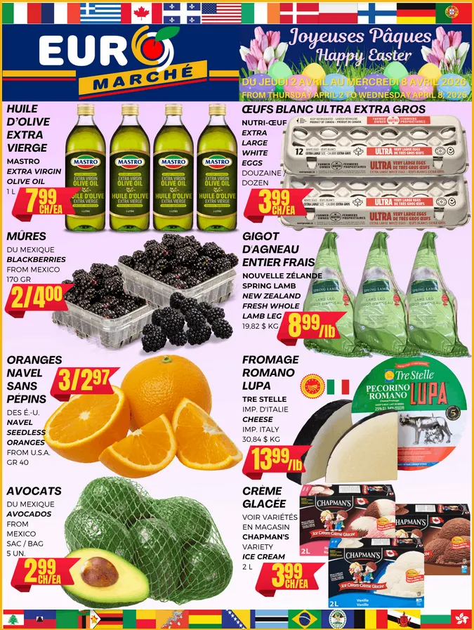 Euromarché Sales from April 2 to April 8 2026 - flyer page