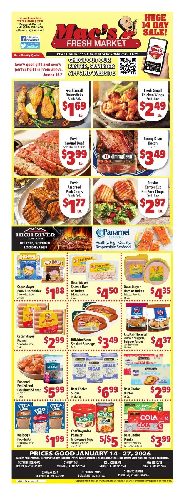 Weekly ad Weekly ads from January 14 to January 27 2026 - Page 1