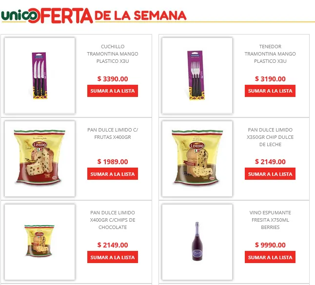 Ofertas de Único Supermercados Ofertas  22 de diciembre al 28 de diciembre 2025 - Página 1 del catálogo