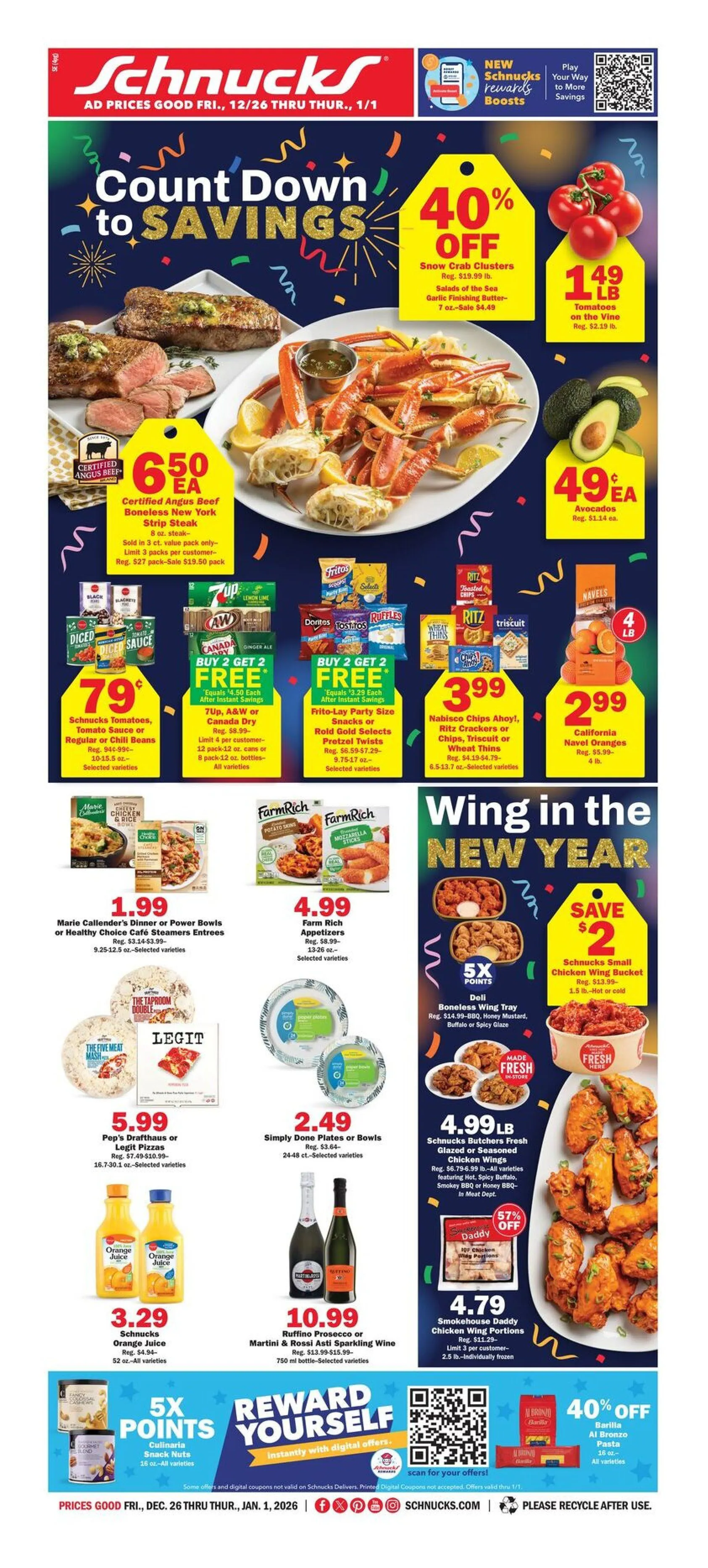 Co-op Food Sales from December 26 to January 1 2026 - flyer page 1