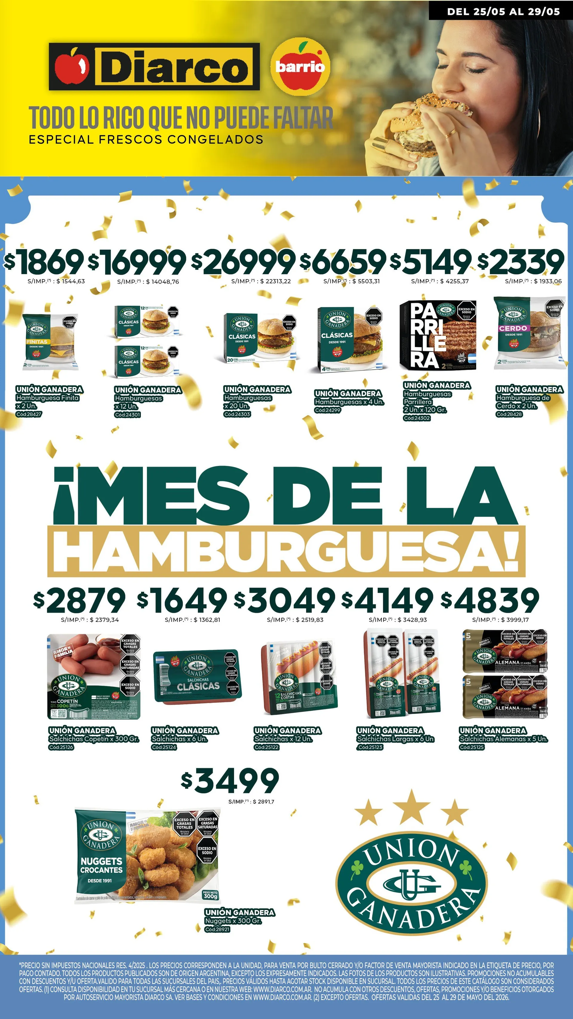 Ofertas de Diarco Ofertas 25 de mayo al 29 de mayo 2026 - Página 1 del catálogo