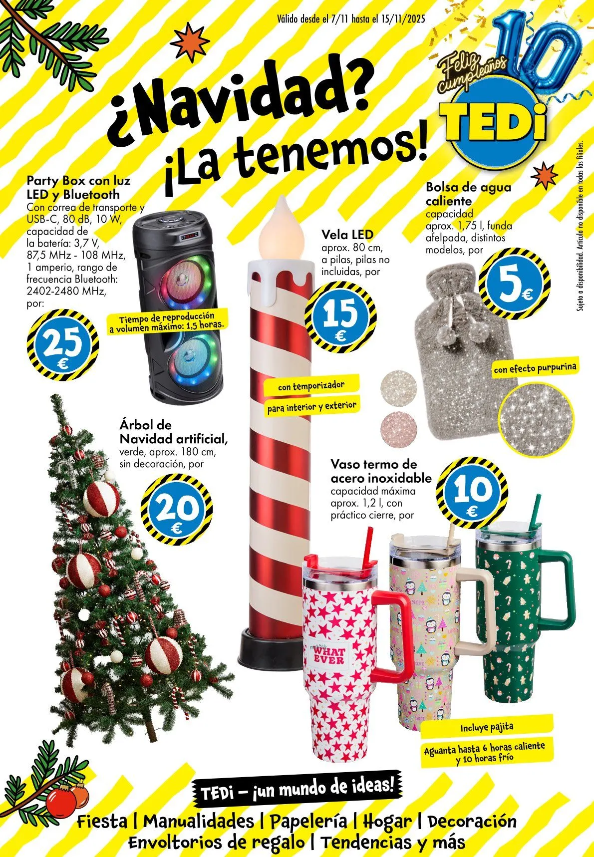 Catálogo de TEDi Ofertas 1 de noviembre al 15 de noviembre 2025 - Página 1