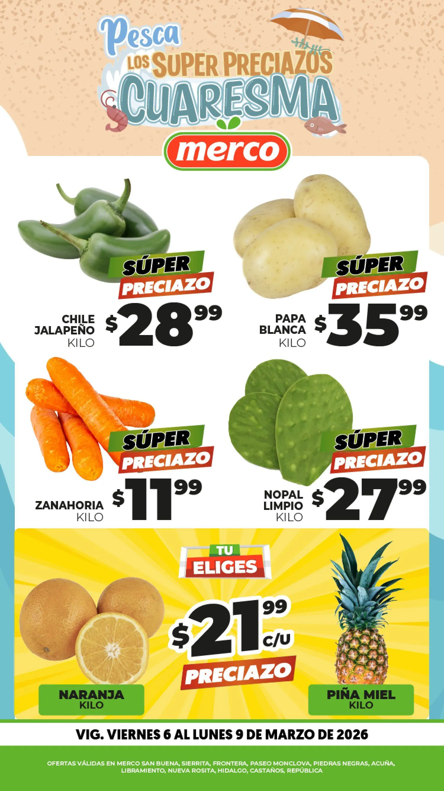 Catálogo de Merco Ofertas 6 de marzo al 9 de marzo 2026 - Pagina 1