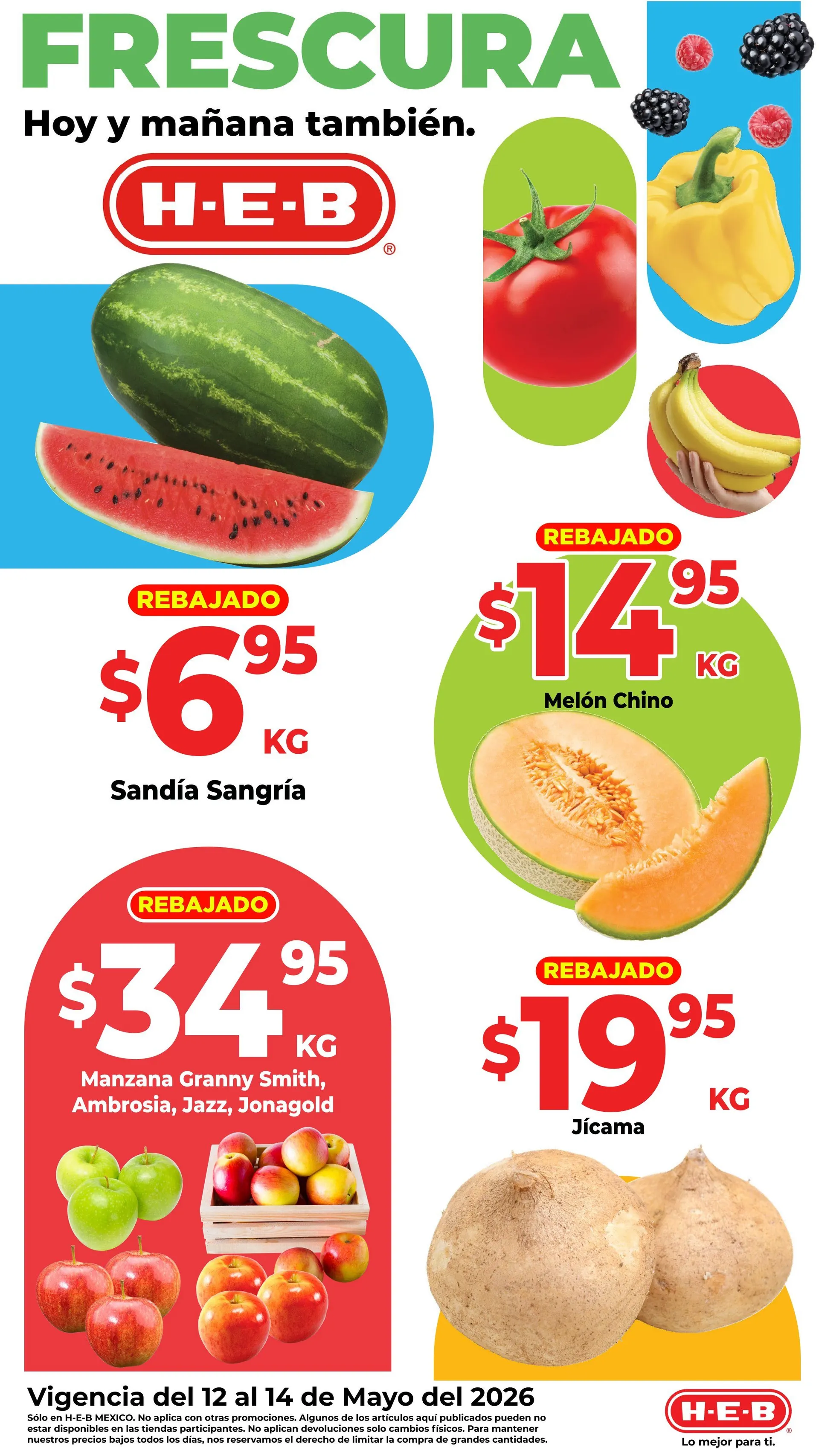 Catálogo de  H-E-B Ofertas 12 de mayo al 14 de mayo 2026 - Pagina 1