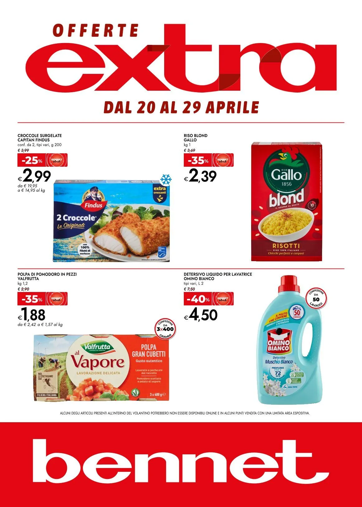  Volantini bennet da 20 aprile a 29 aprile di 2026 - Pagina del volantino 
