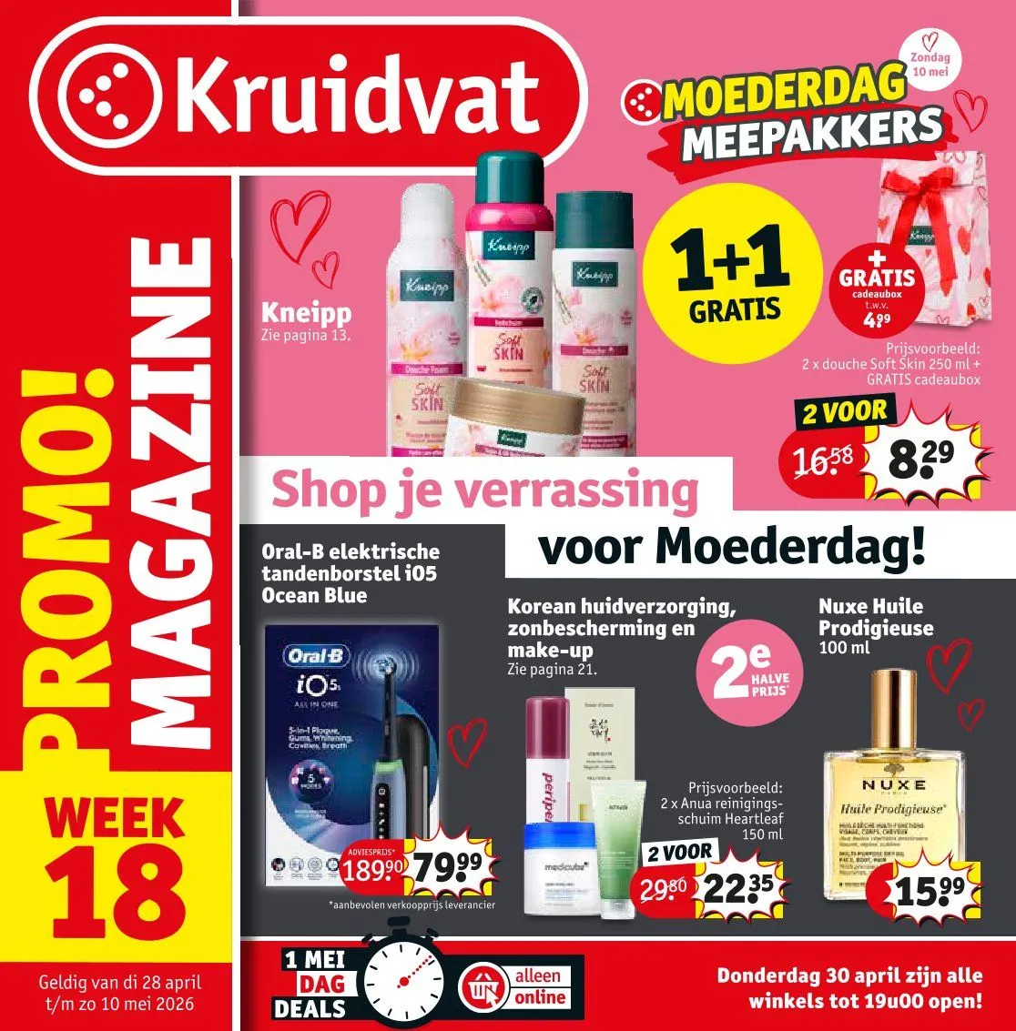 Kruidvat Folder van 26 april tot 10 mei 2026 - folder pagina 1