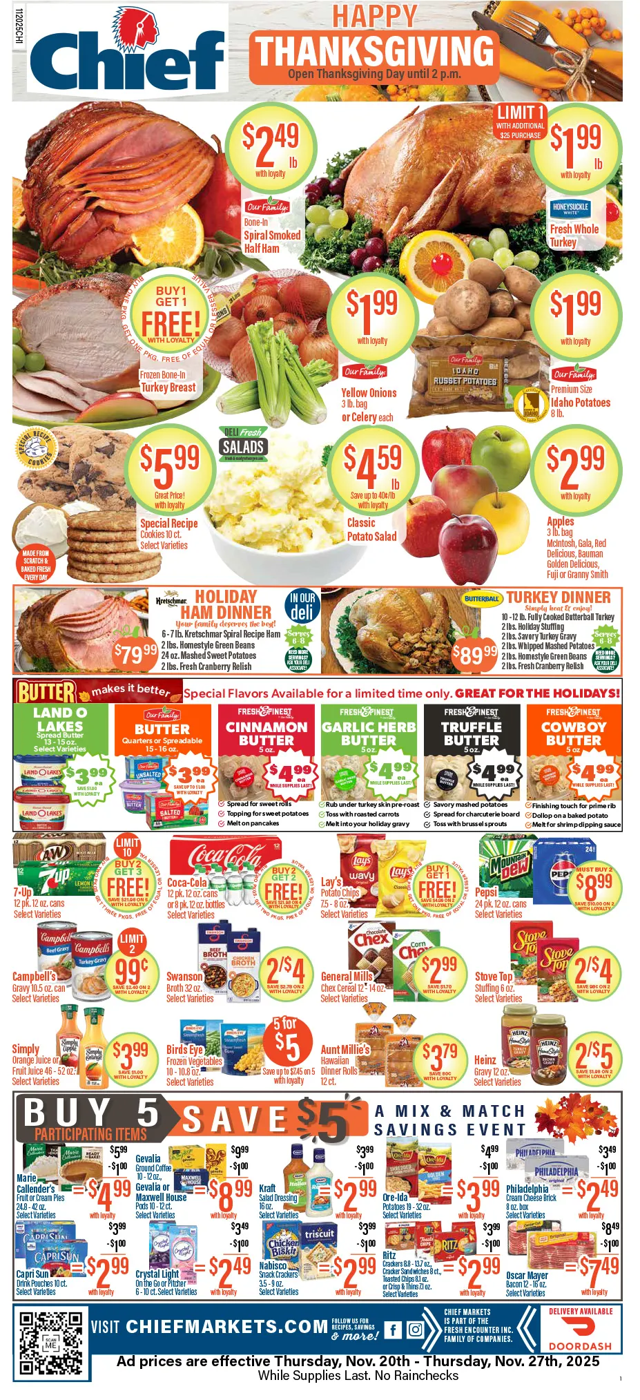 Weekly ad Chief Supermarket Sales from November 20 to November 27 2025 - Page