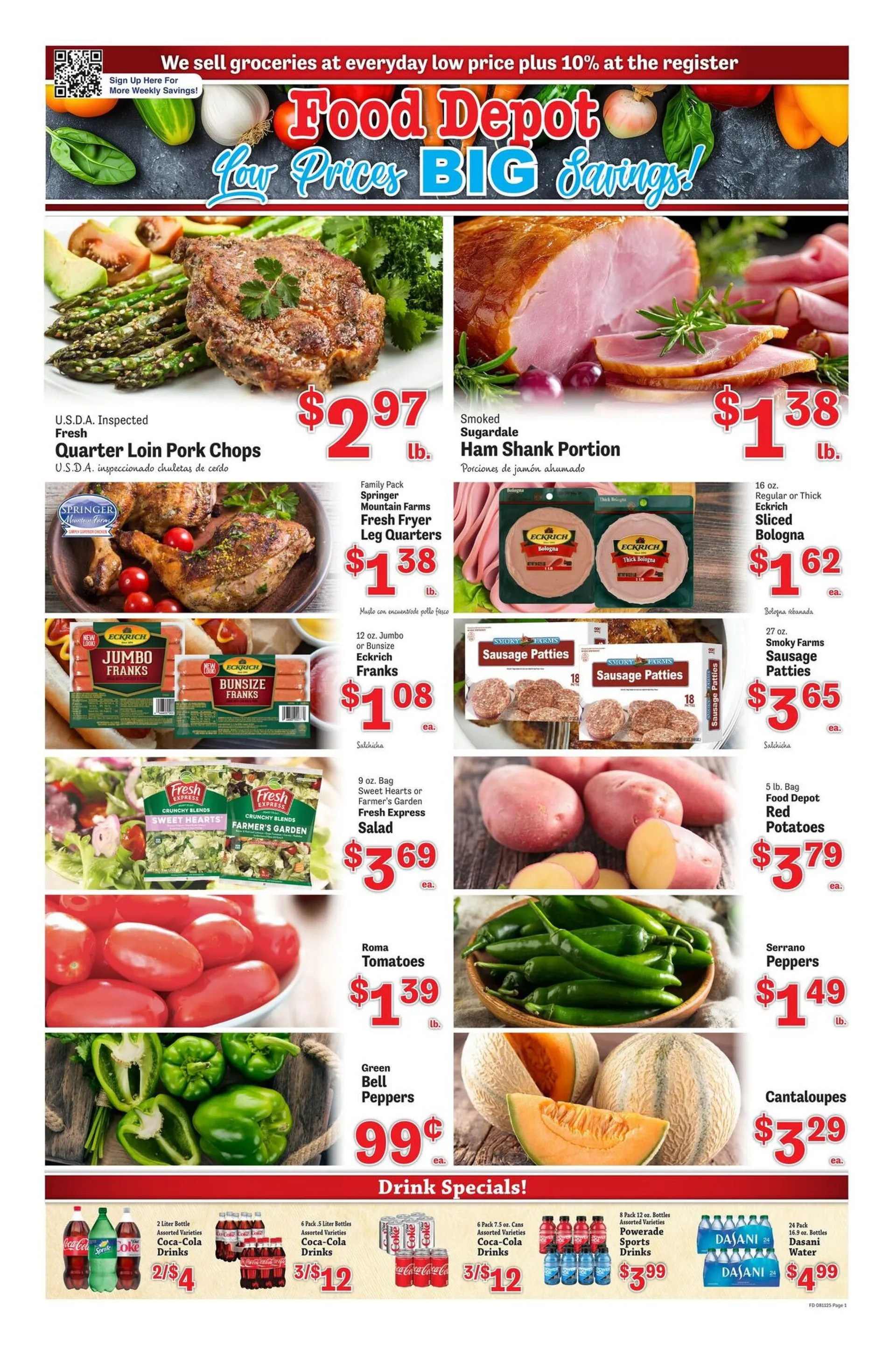 Weekly ad Food Depot Sales from August 11 to August 17 2025 - Page