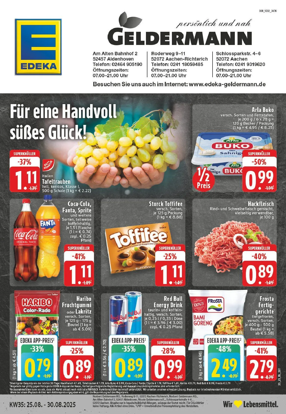 Edeka Prospekte von 23. August bis 30. August 2025 - Prospekt seite 