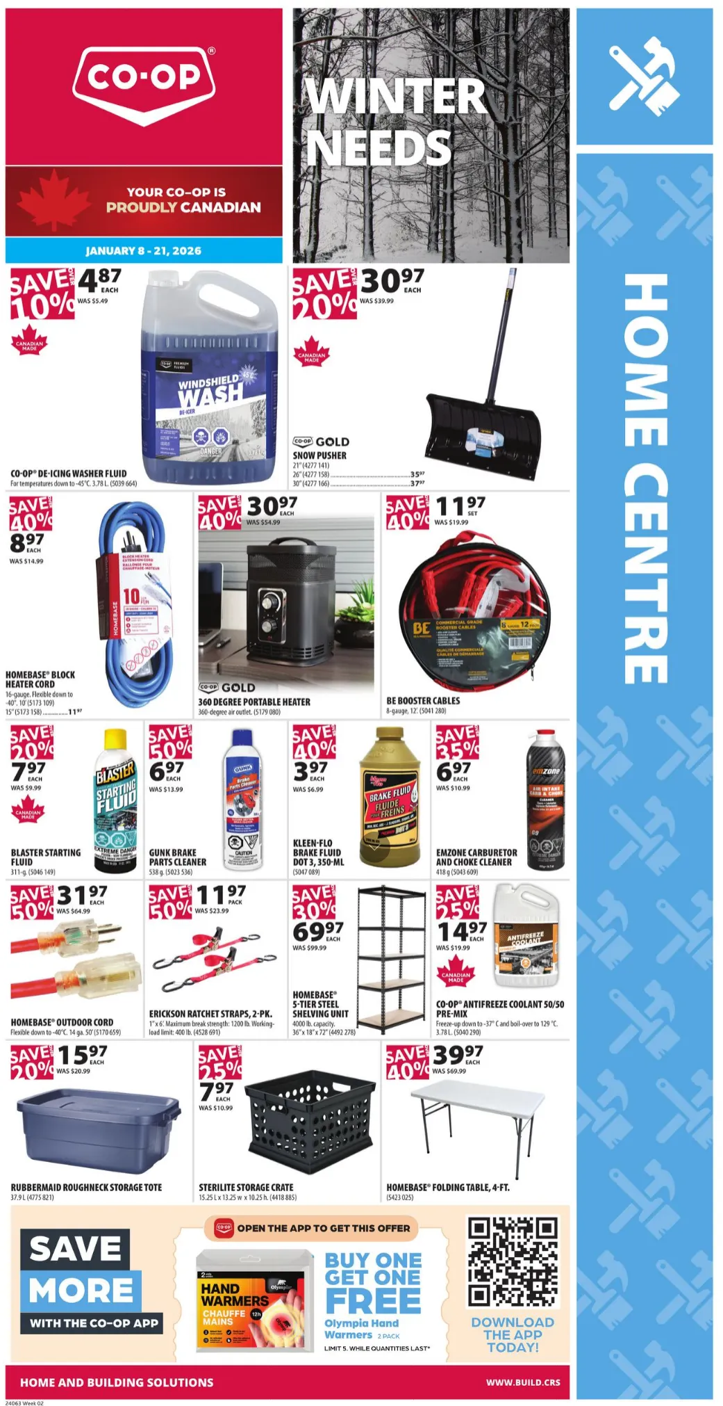 Co-op Home Centre Sales from January 8 to January 21 2026 - flyer page 