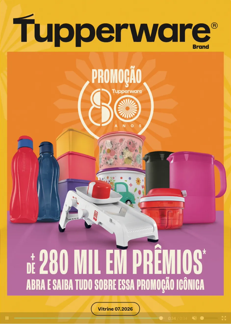 Encarte de Tupperware 23 de julho até 31 de julho 2026 - Pagina 1