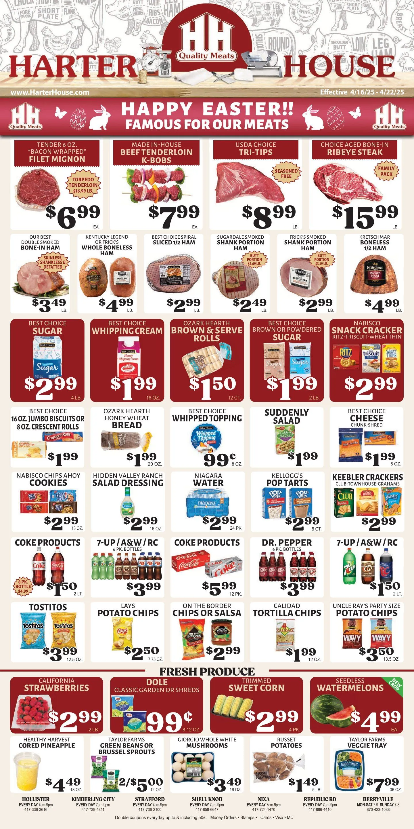 Weekly ad Harter House Deals from April 17 to April 22 2025 - Page 1
