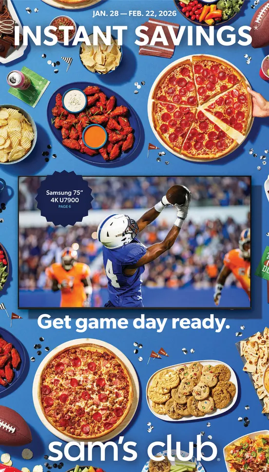 Sam's Club Sales - January 28 February 22 2026