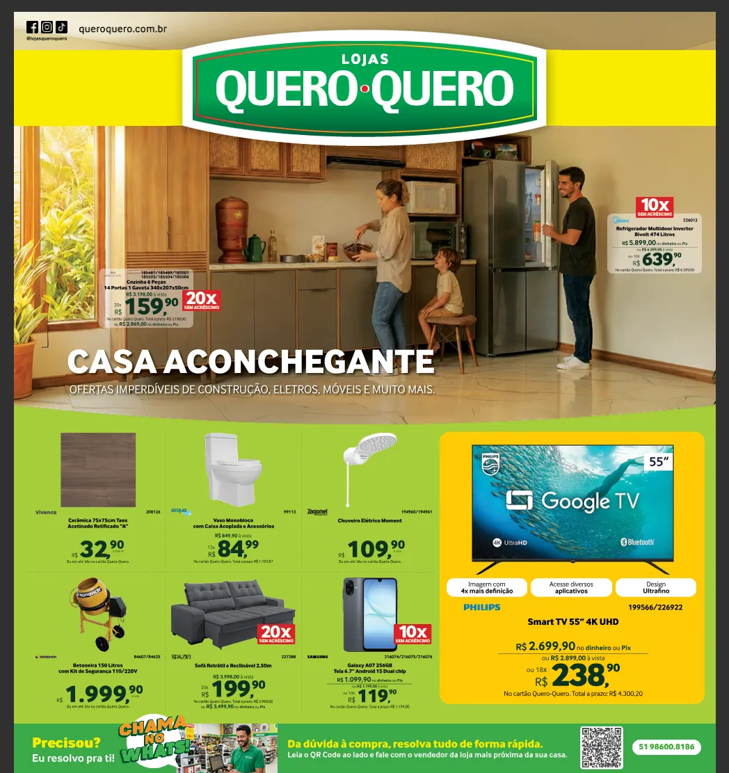 Encarte de Quero Quero Ofertas 1 de julho até 31 de julho 2026 - Pagina 