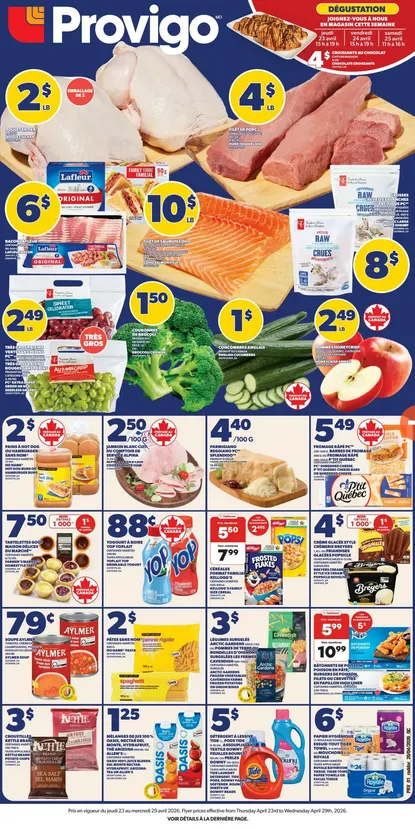 Provigo Sales from April 23 to April 29 2026 - flyer page 