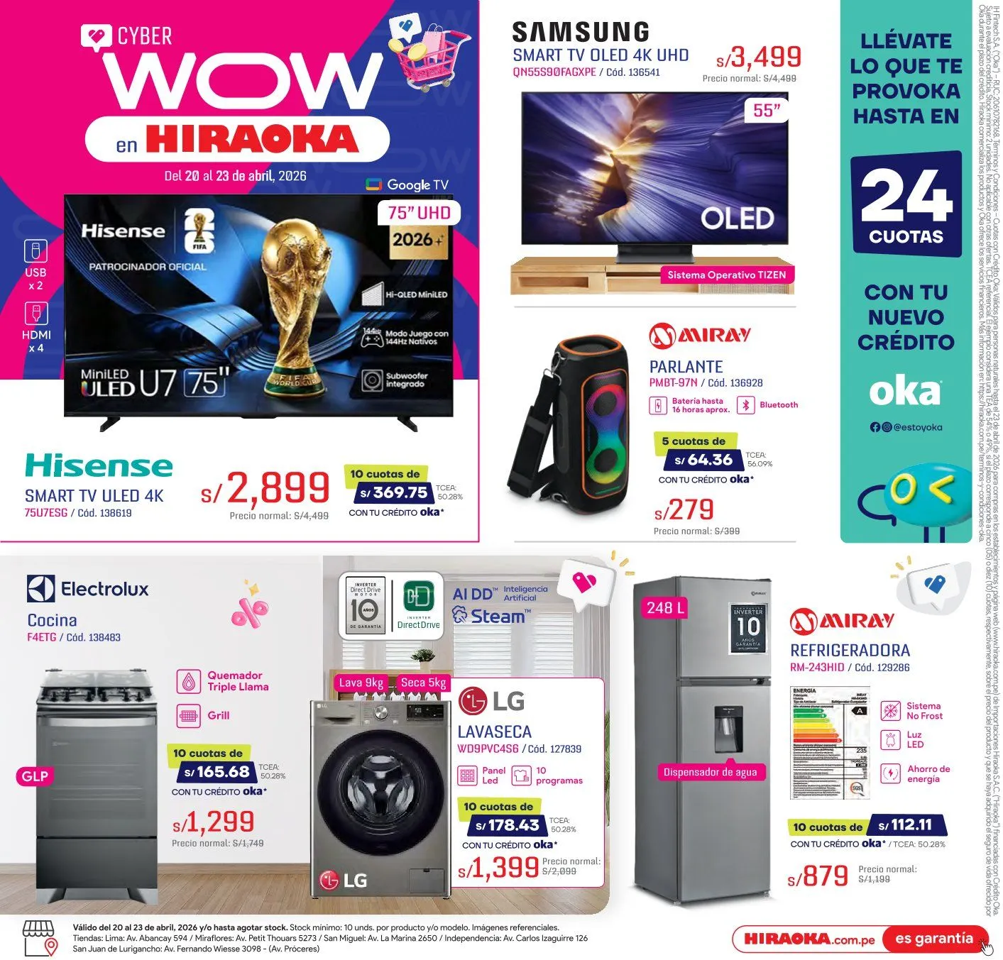 Catalogo de Cyber wow 20 de abril al 23 de abril 2026 - Pag 1