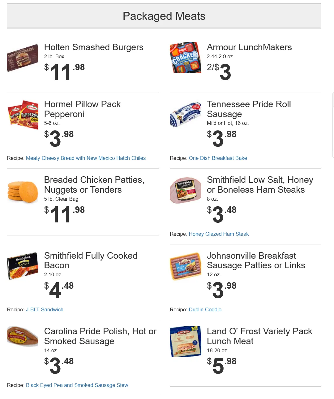 Weekly ad Rowe's IGA Supermarkets Sales from July 8 to July 14 2026 - Page