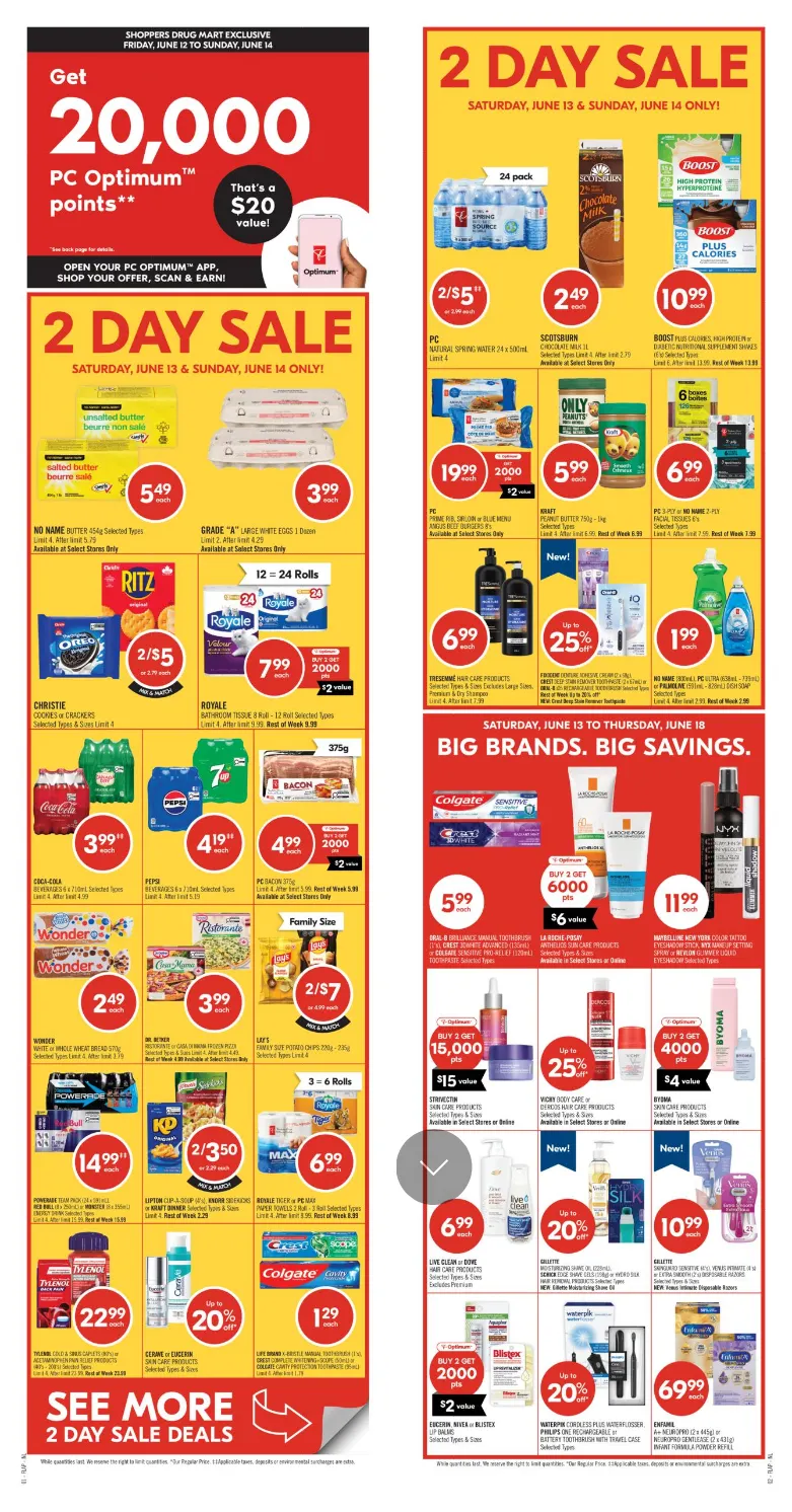 Shoppers Drug Mart Sales from June 13 to June 18 2026 - flyer page 1