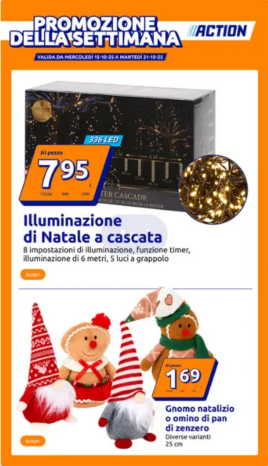 Volantino Action  da 15 ottobre a 21 ottobre di 2025 - Pagina del volantino 1