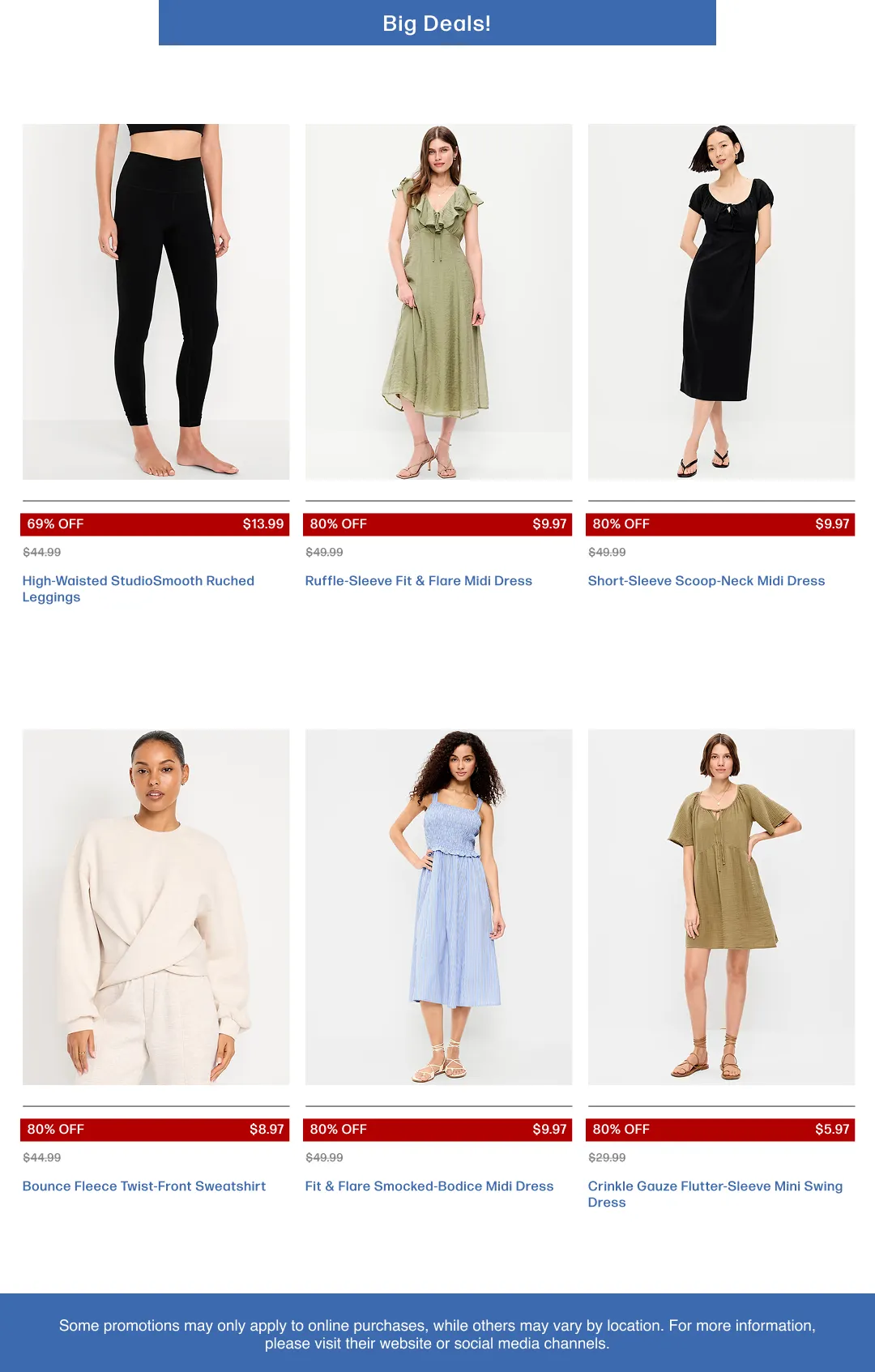 Weekly ad Old Navy Sales from July 6 to July 20 2026 - Page