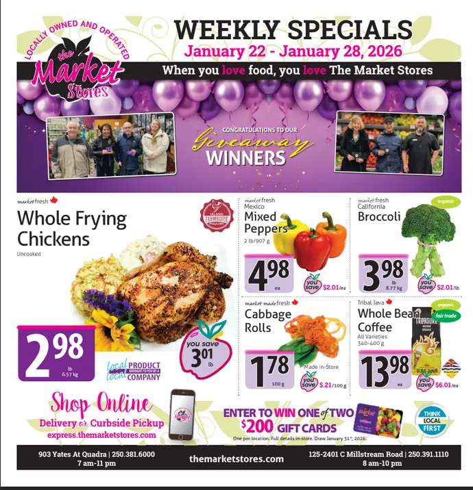 The Market Stores Sales from January 22 to January 28 2026 - flyer page