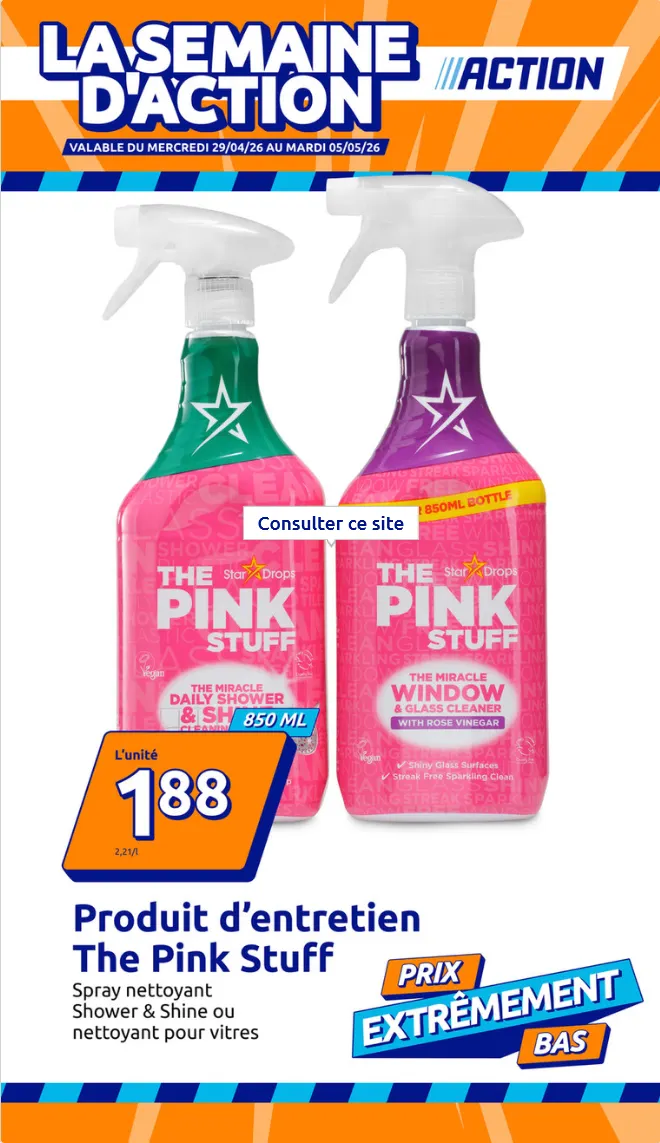 Action Catalogue du 29 avril au 15 mai 2026 - Catalogue page 