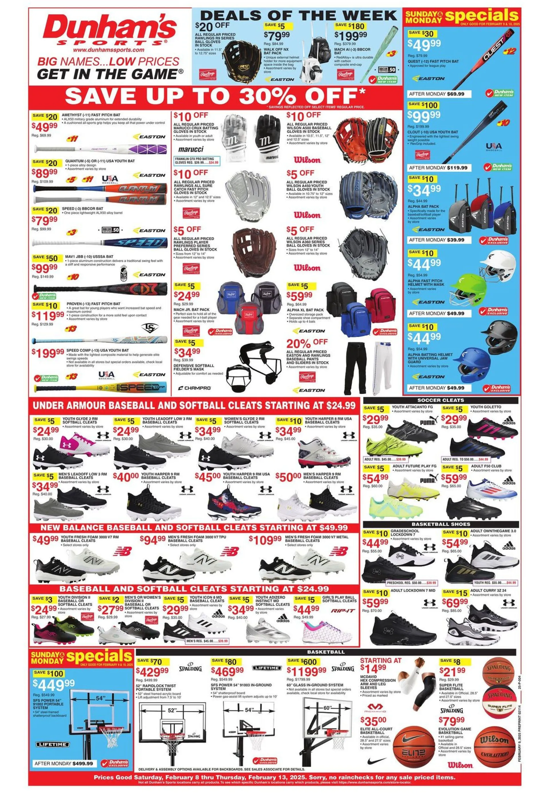 Weekly ad Dunham's Sports weekly ads from February 8 to February 13 2025 - Page 