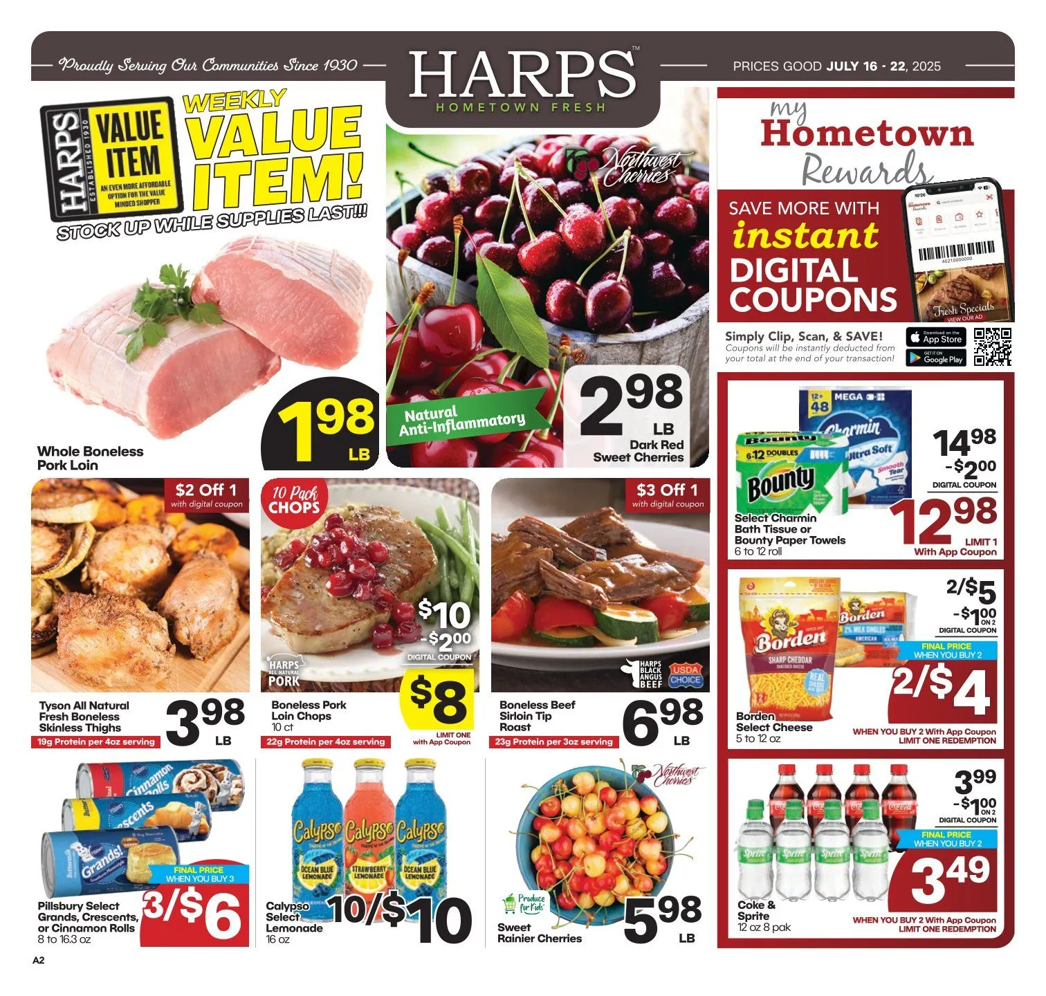 Weekly ad Harps Foods weekly ads from July 16 to July 22 2025 - Page 
