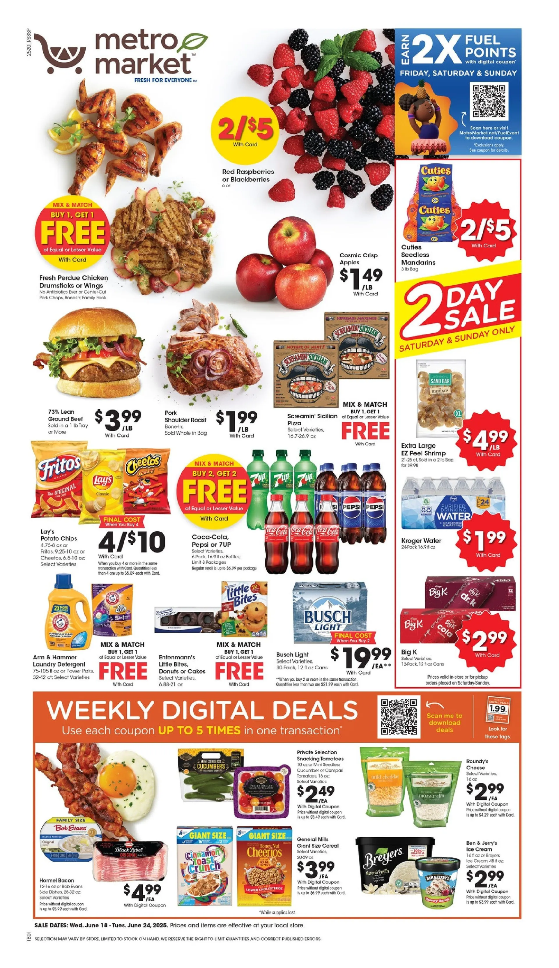 Weekly ad Metro Market Sales from June 18 to June 24 2025 - Page 