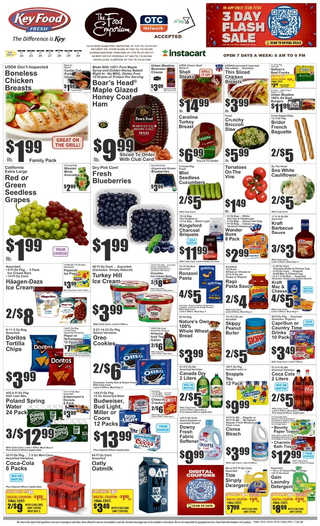 Weekly ad Key Food  Sales from July 24 to July 30 2026 - Page 