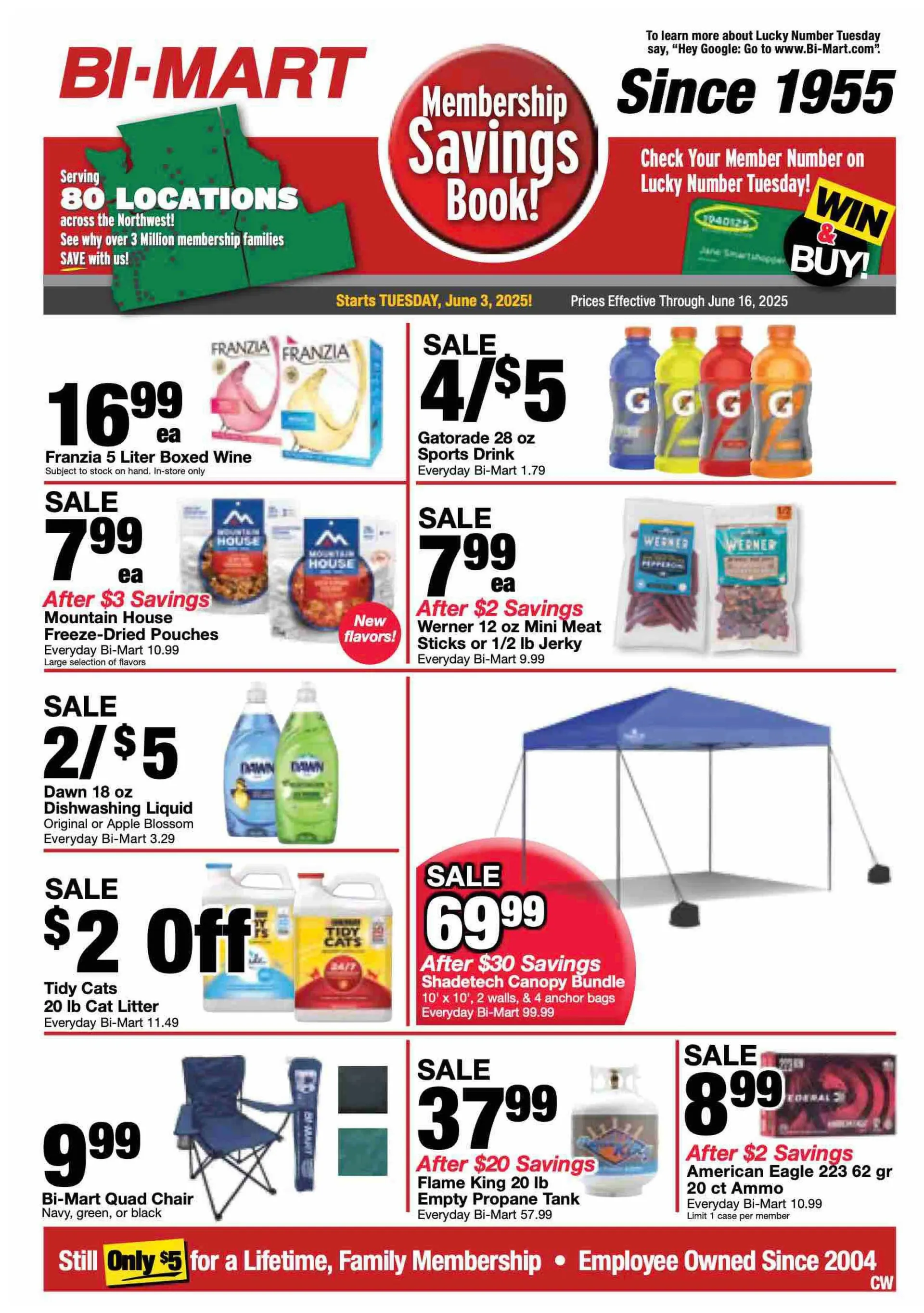 Weekly ad BI-MART Sales from June 3 to June 16 2025 - Page 