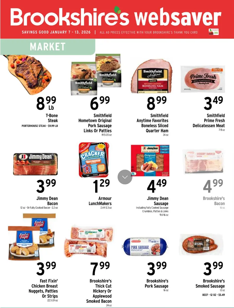 Weekly ad Brookshires Sales from January 7 to January 13 2026 - Page
