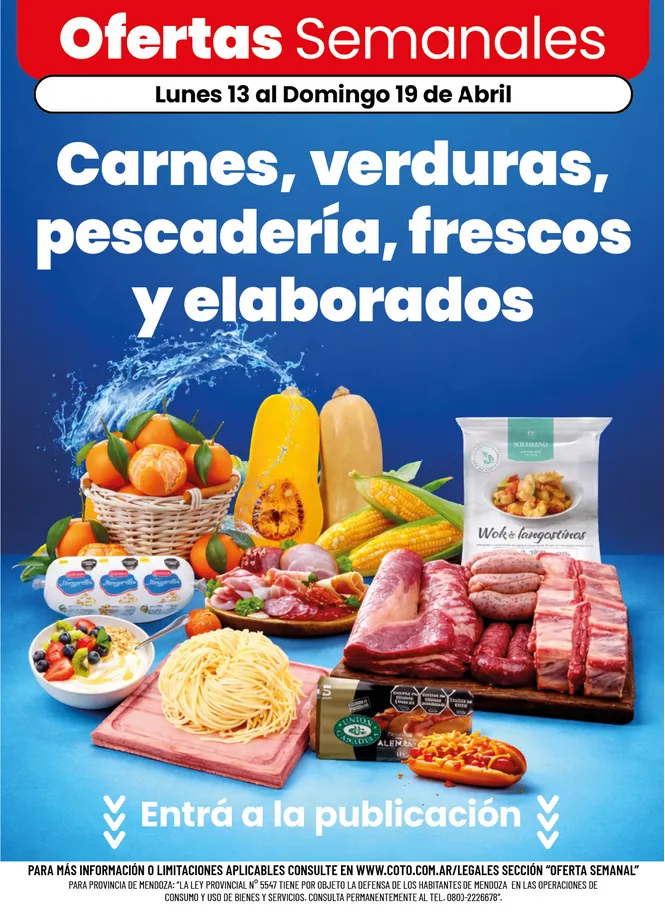 Ofertas de Coto Ofertas 13 de abril al 19 de abril 2026 - Página 1 del catálogo