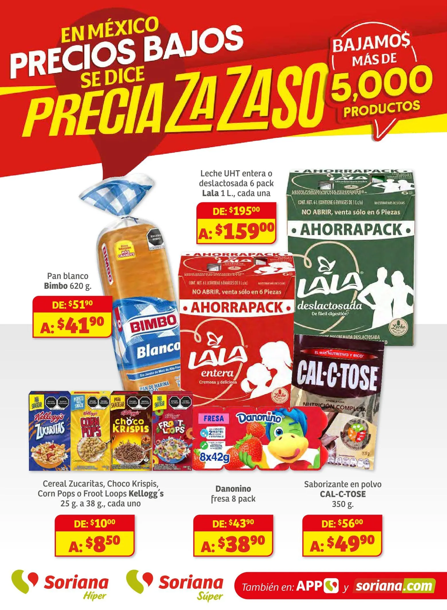 Catálogo de Soriana Ofertas 28 de agosto al 10 de septiembre 2025 - Pagina 1