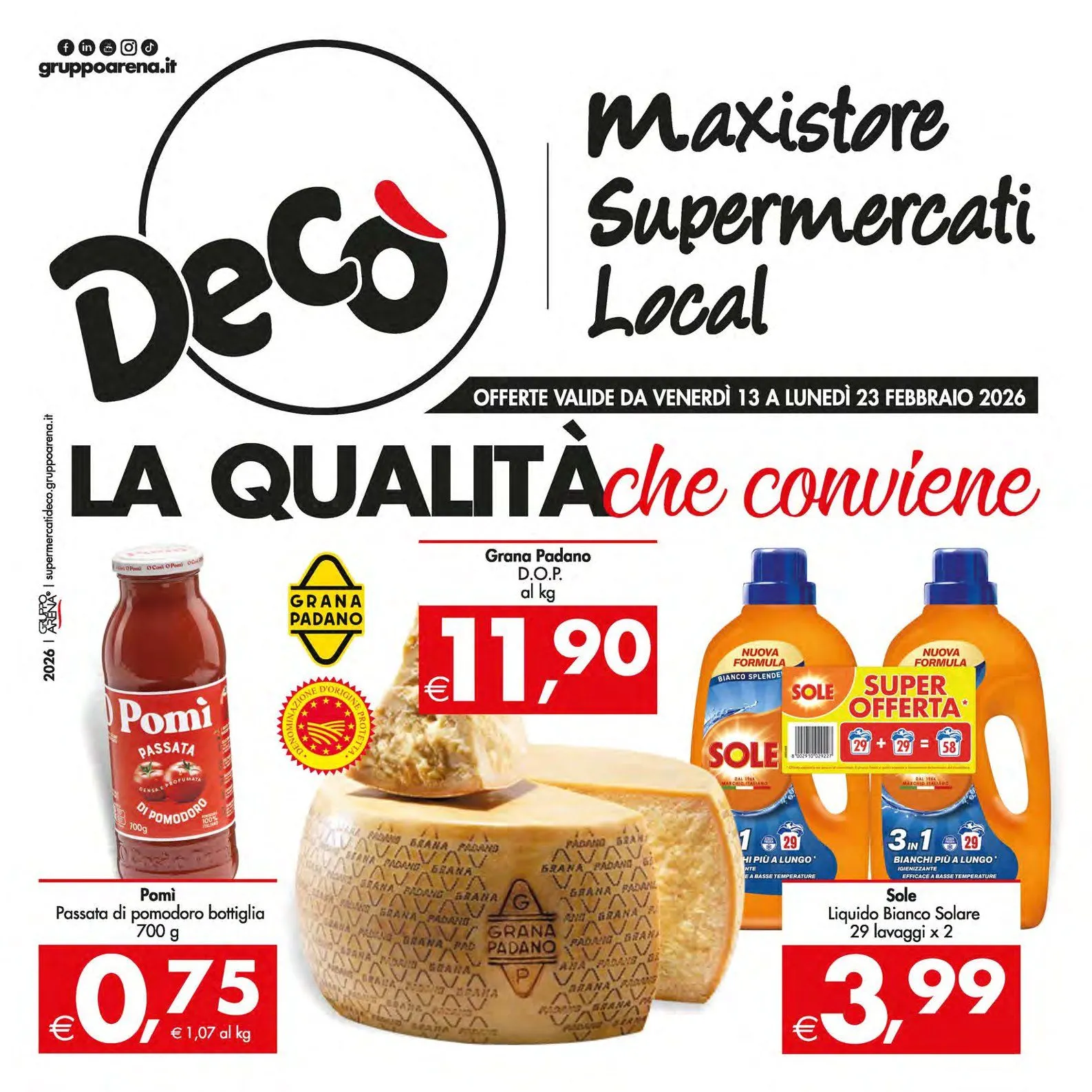 Volantini Deco Supermercati da 13 febbraio a 23 febbraio di 2026 - Pagina del volantino 