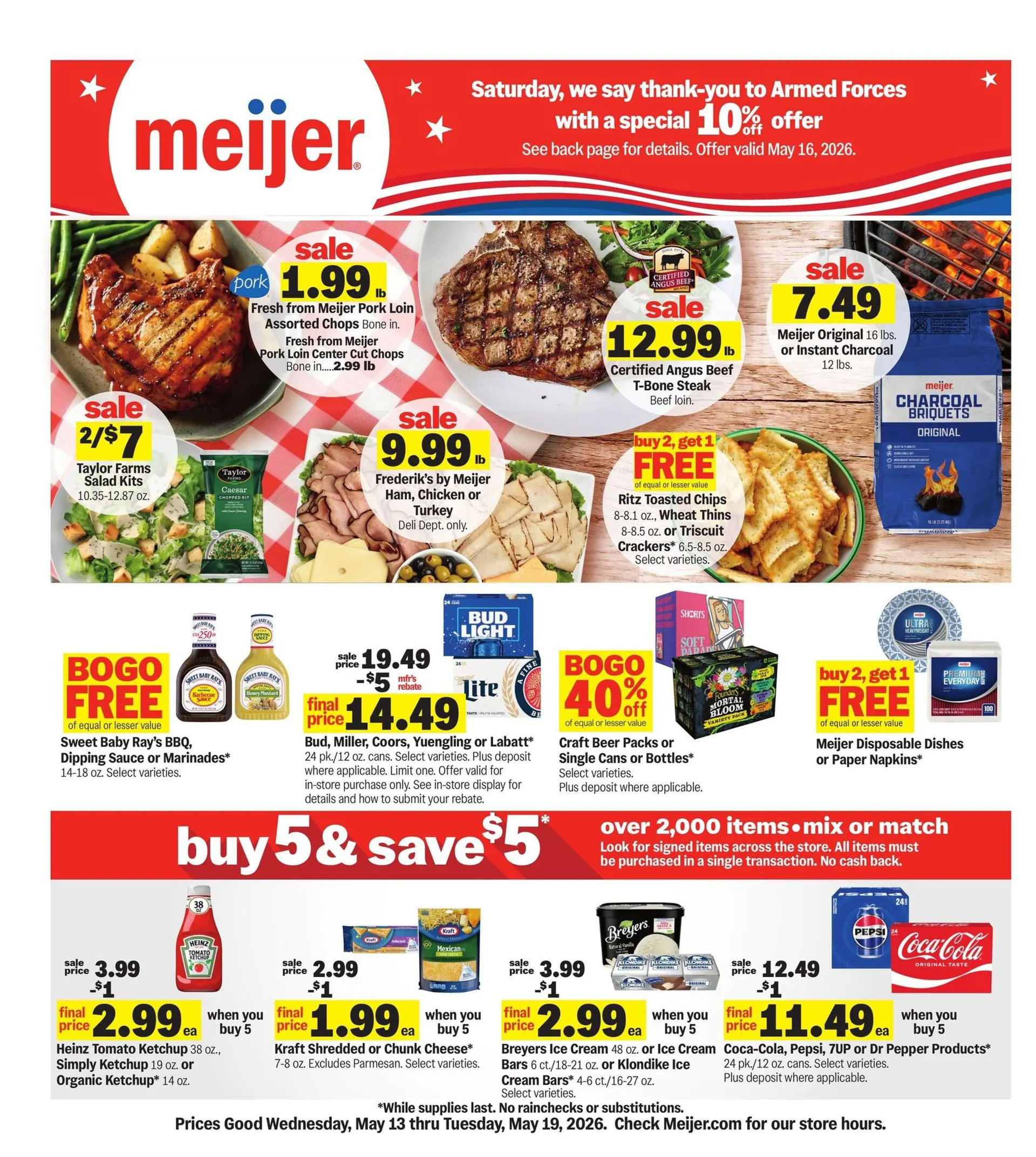 Weekly ad Meijer Sales from May 13 to May 19 2026 - Page 1