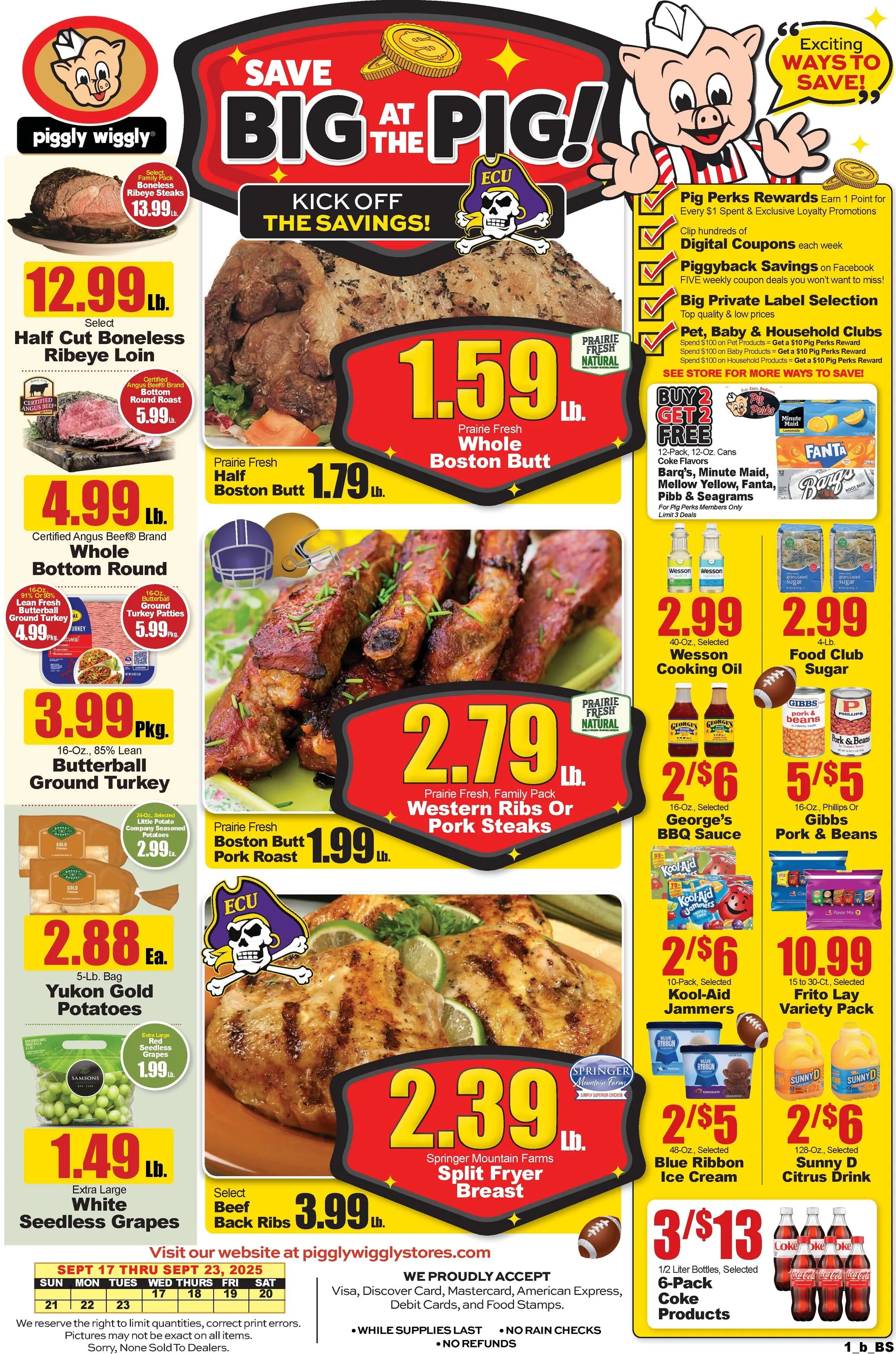 Weekly ad Piggly Wiggly Sales from September 17 to September 23 2025 - Page 1