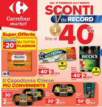 Volantini Carrefour Market da 24 febbraio a 3 marzo di 2026 - Pagina del volantino 1