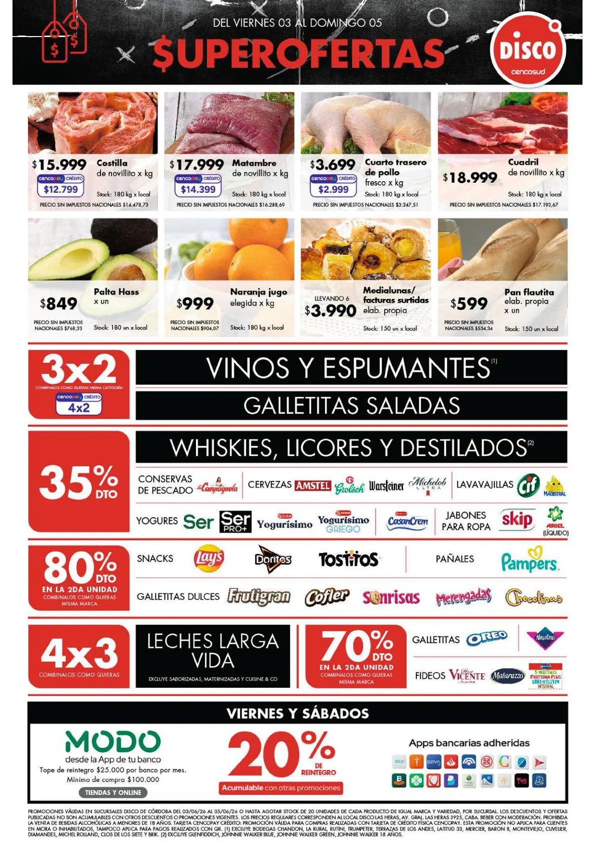 Ofertas de Ofertas Disco 3 de julio al 5 de julio 2026 - Página 1 del catálogo