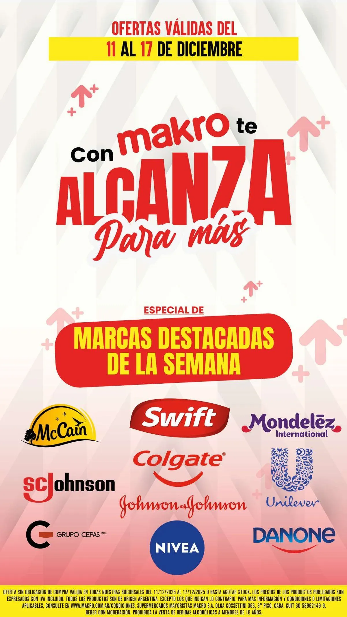 Ofertas de Makro Ofertas 11 de diciembre al 17 de diciembre 2025 - Página 1 del catálogo