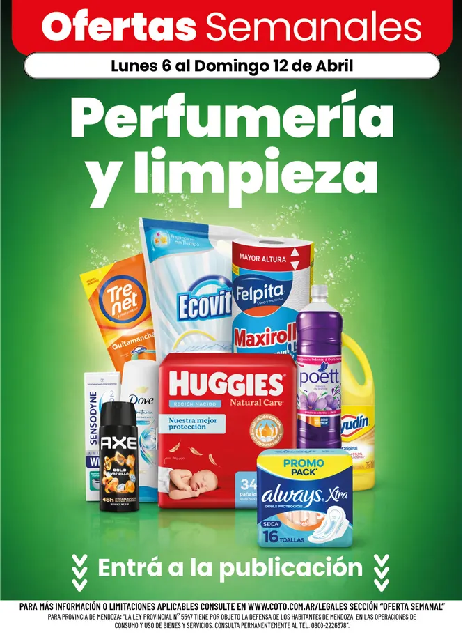 Ofertas de Coto Ofertas 6 de abril al 12 de abril 2026 - Página 1 del catálogo