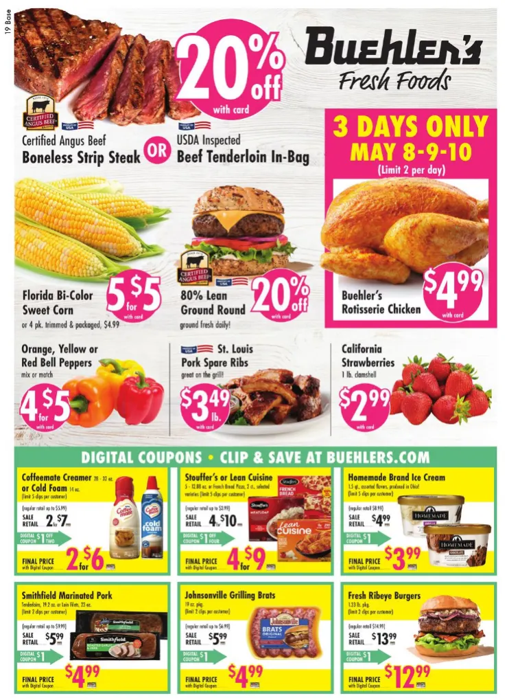 Weekly ad Buehler's Fresh Foods Sales from May 6 to May 12 2026 - Page 1