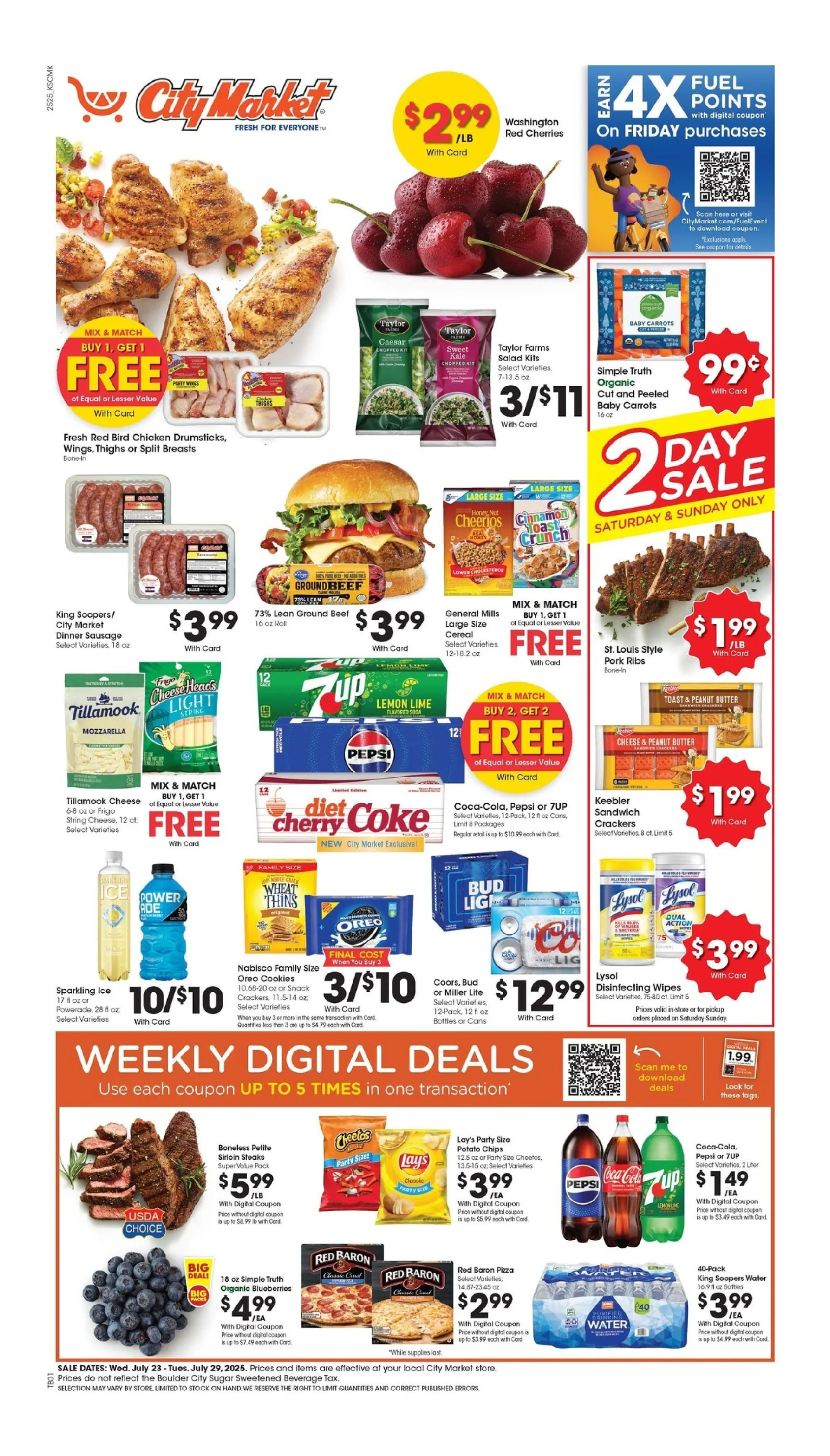 Weekly ad City Market Sales from July 23 to July 29 2025 - Page 