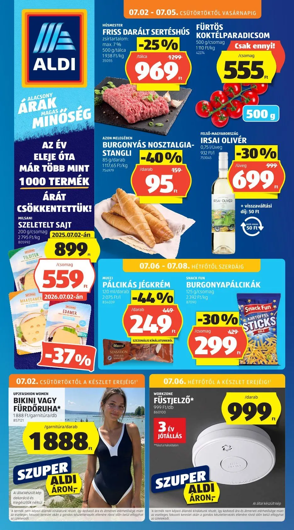 Katalógus Aldi július 2.-tól július 5.-ig 2026. - Oldal 1