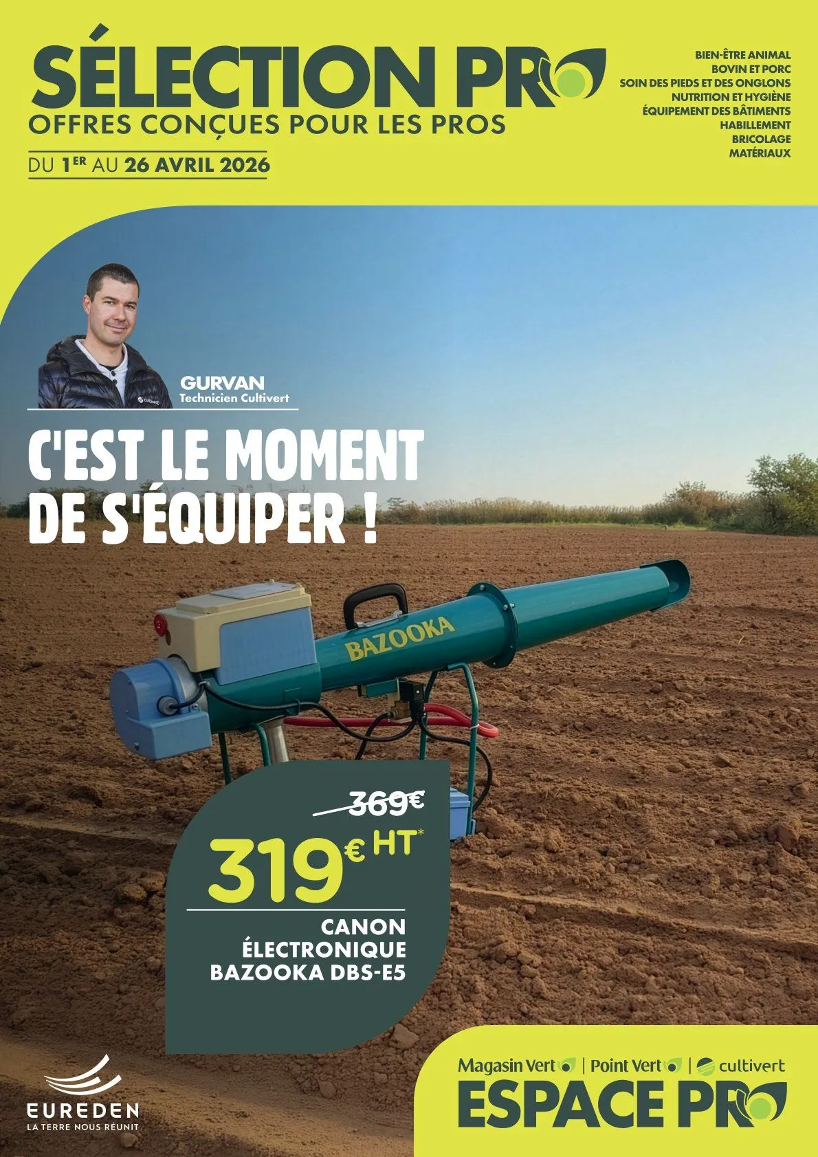 Catalogues Point Vert du 1 avril au 26 avril 2026 - Catalogue page 1